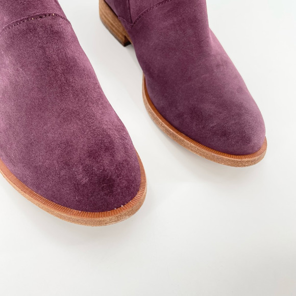 Kork-Ease Womens Ryder Ankle Suede Boots Block Heels Zipper Size 7 worn once - Picture 7 of 8